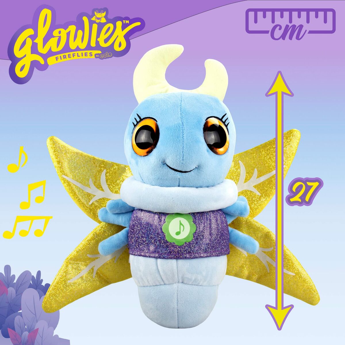 Pehmolelu Eolo Muovinen Sininen (27 cm)