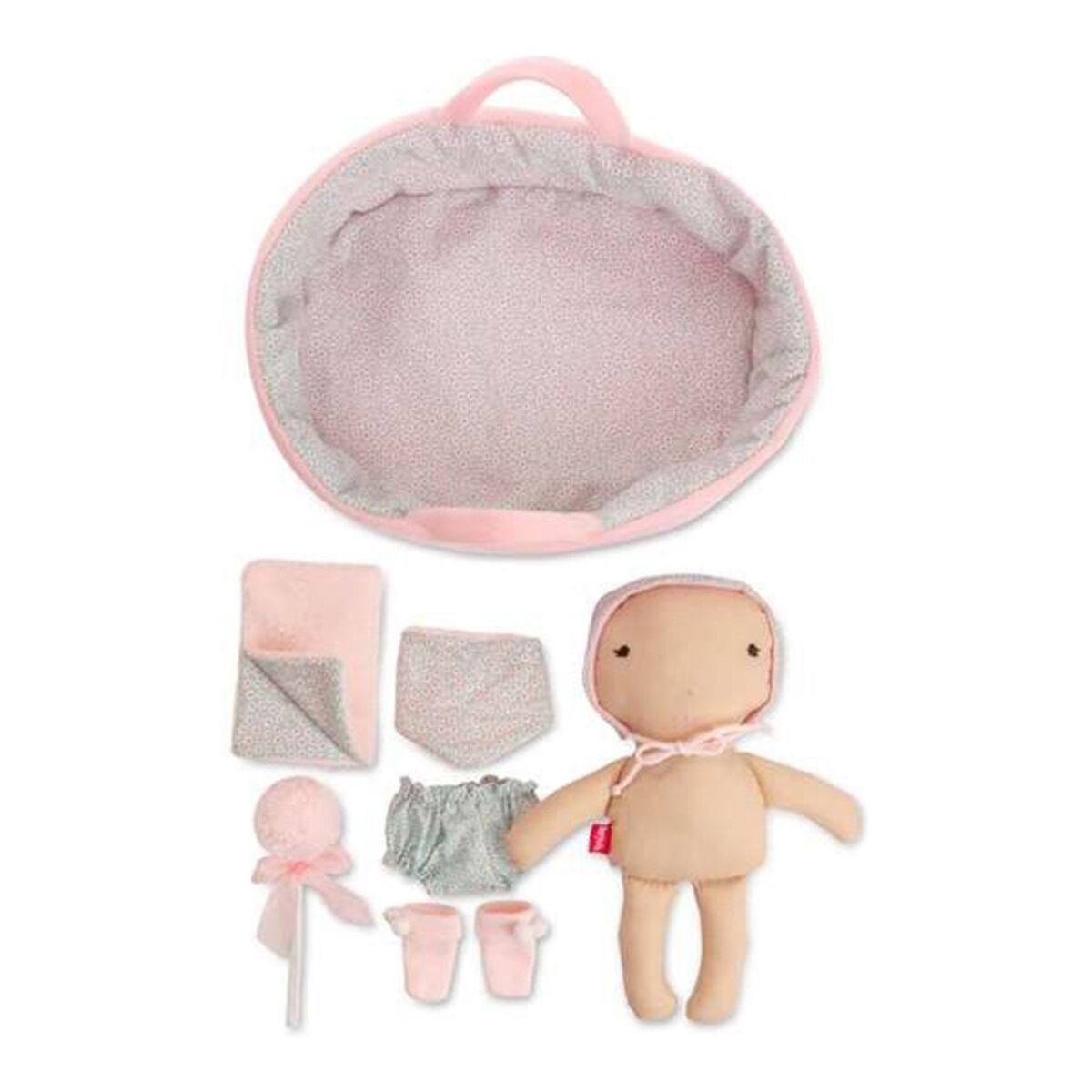 Räsynukke Berjuan Pinkki (28 cm)