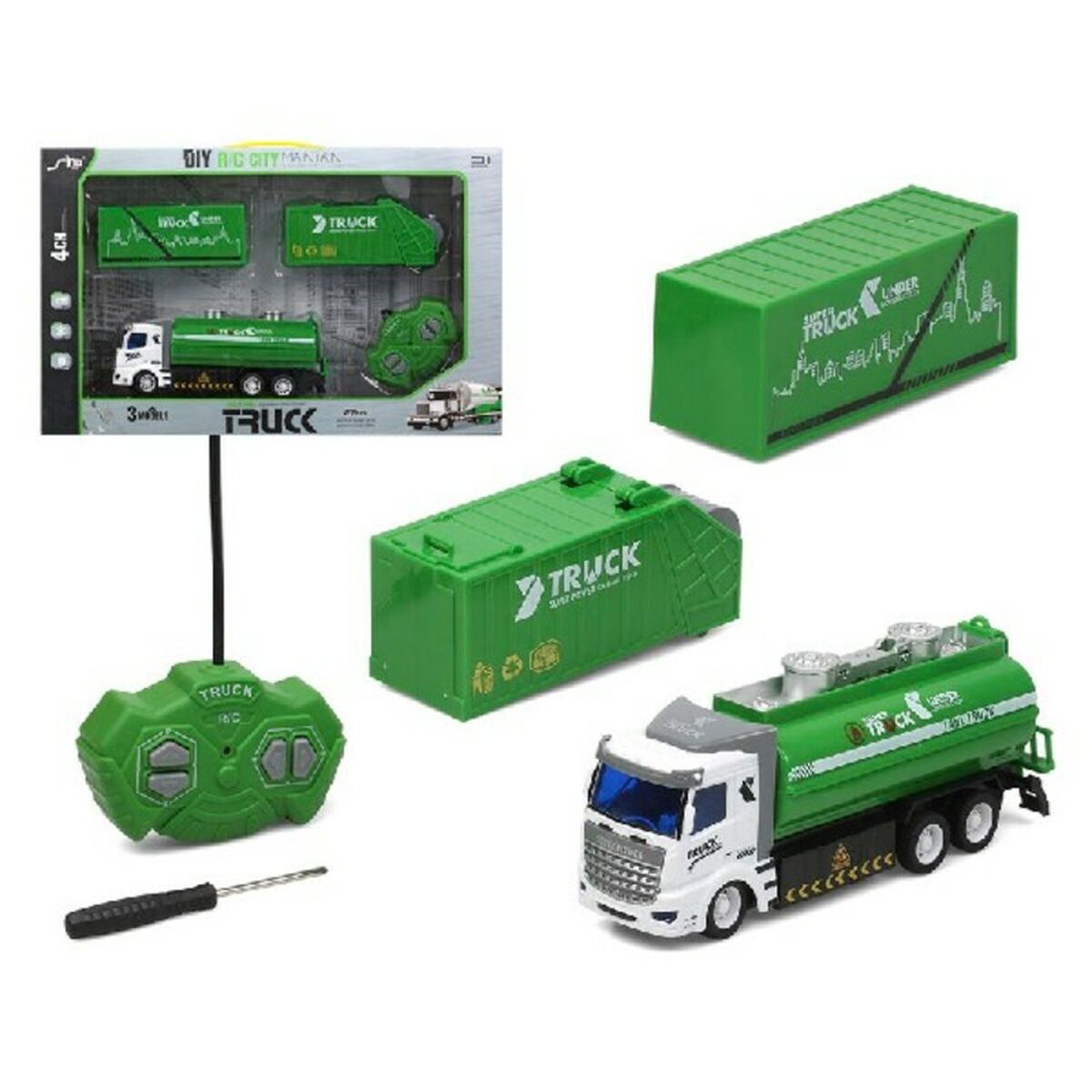 Radio-ohjattava rekka Super Truck 43 x 27 cm (20 x 5 cm)