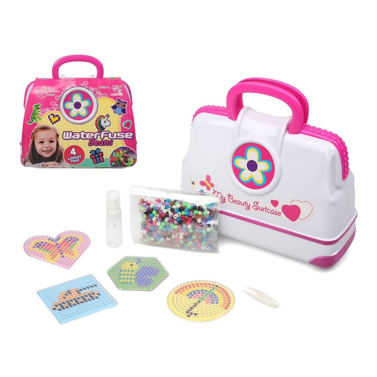 Rakennussetti WaterFuse Beans Salkku (21 x 21 cm)