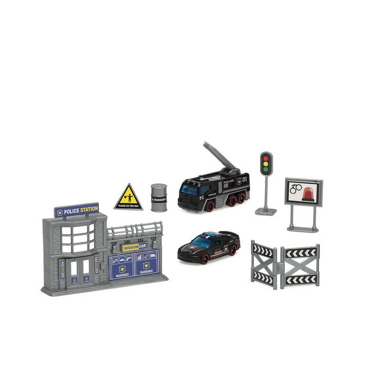 Kuorma-auto City Rescue 1:64 Sininen Monivärinen 24 x 15 cm