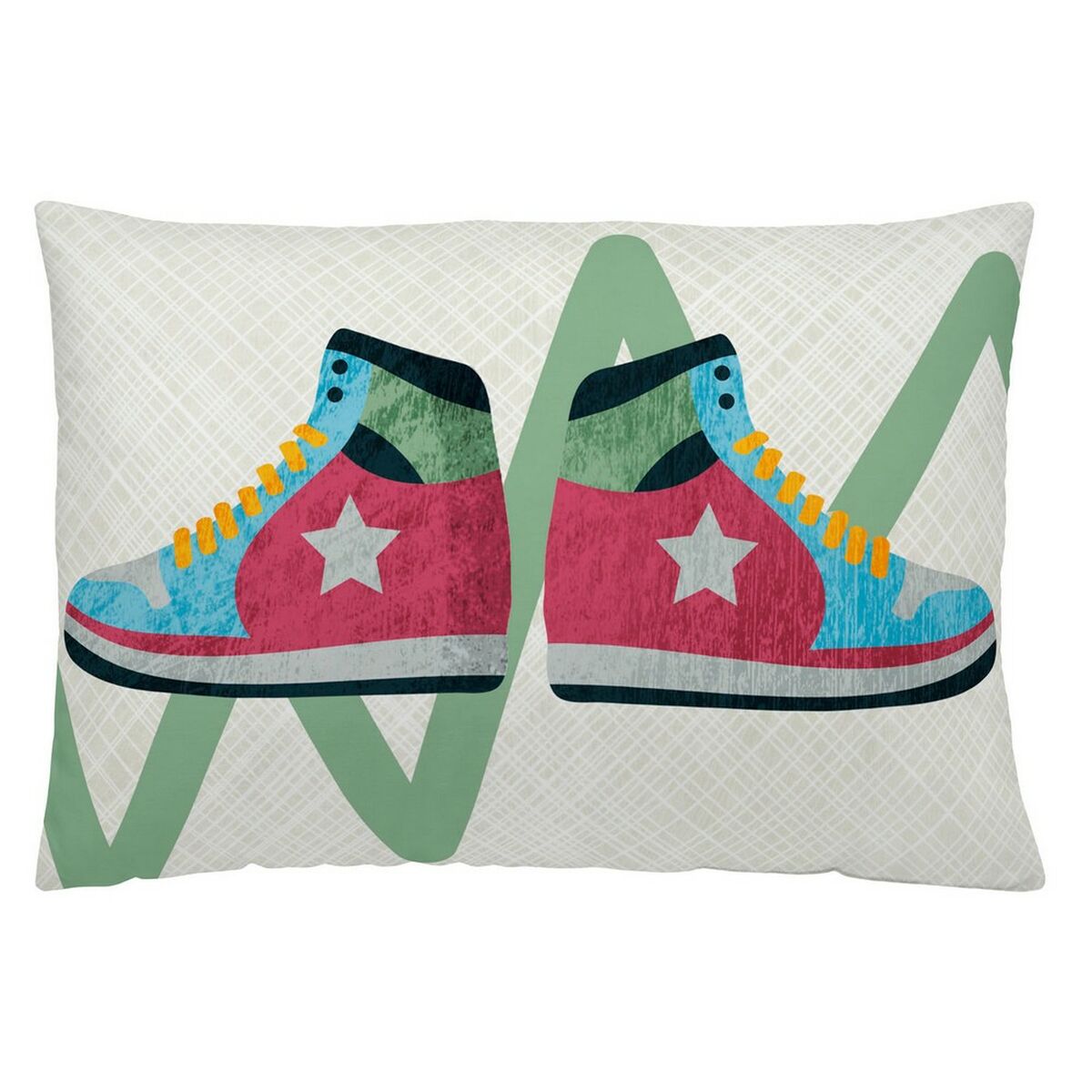 Tyynysuoja Naturals Robots (50 x 30 cm)