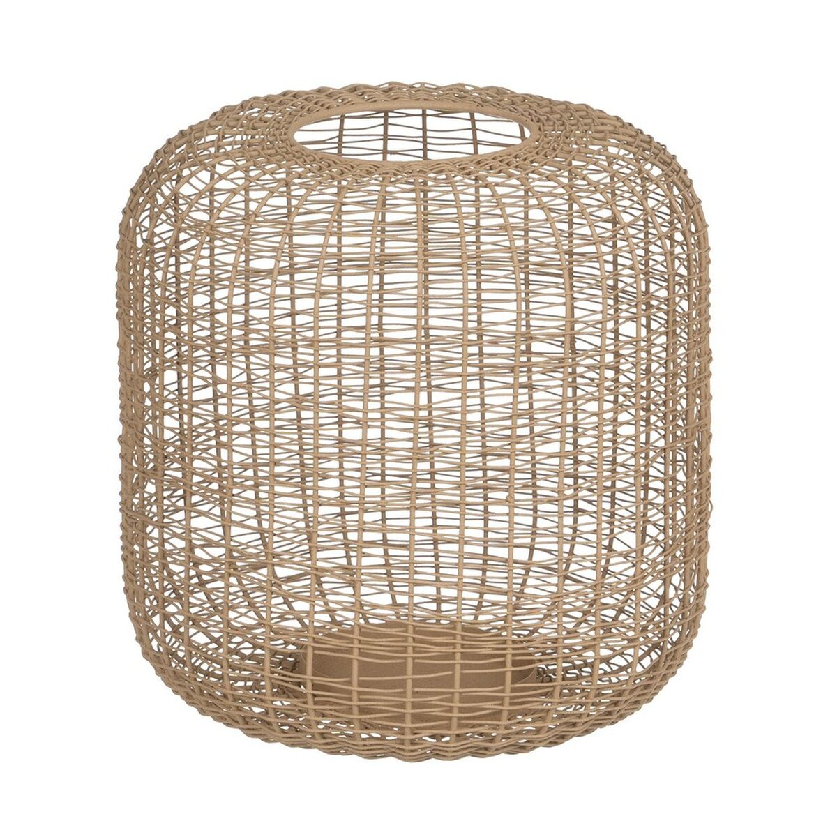Žibintas Kynttilänjalka Beige 24 x 24 x 23 cm Rauta