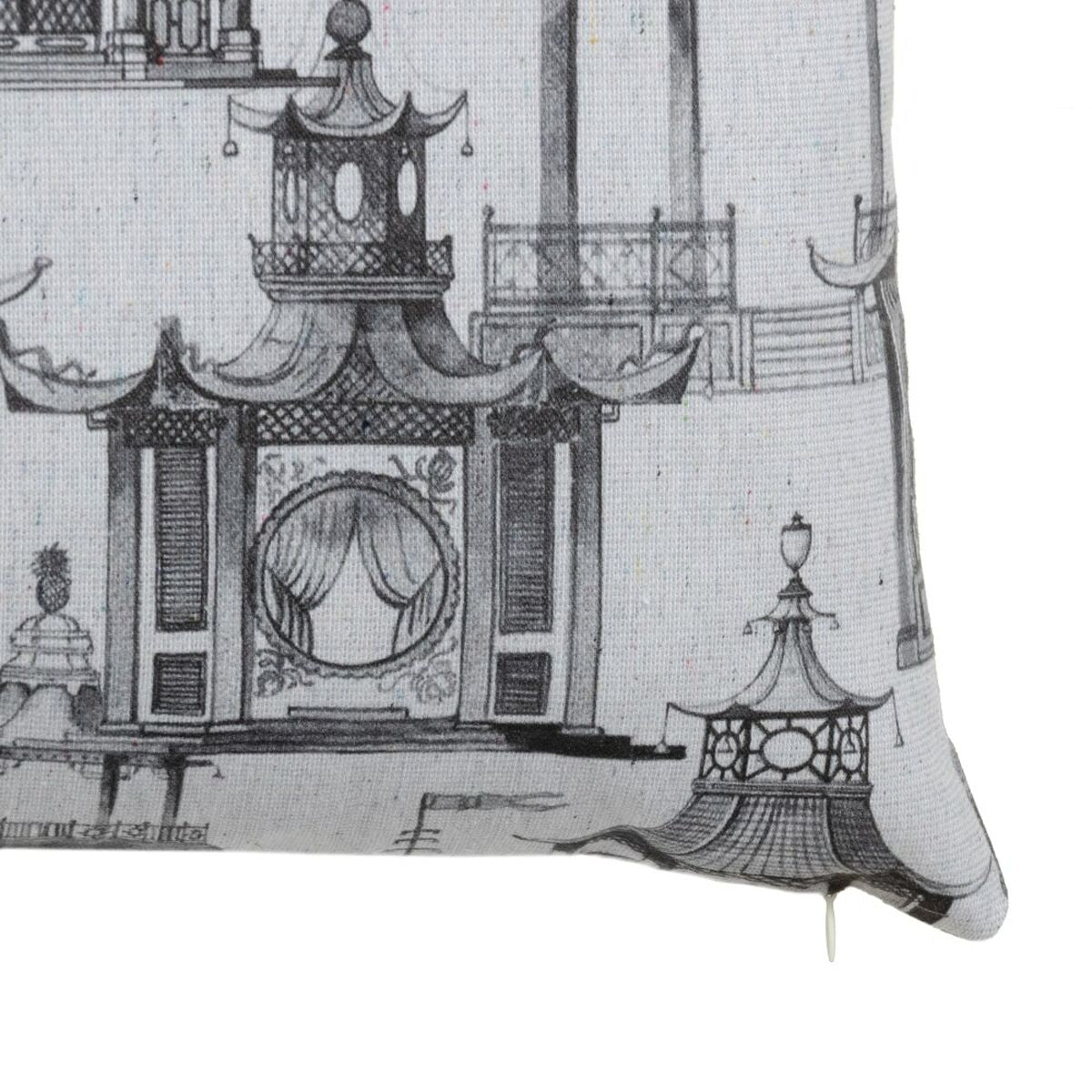 Tyyny Polyesteri 60 x 60 cm 100% puuvillaa Pieni talo