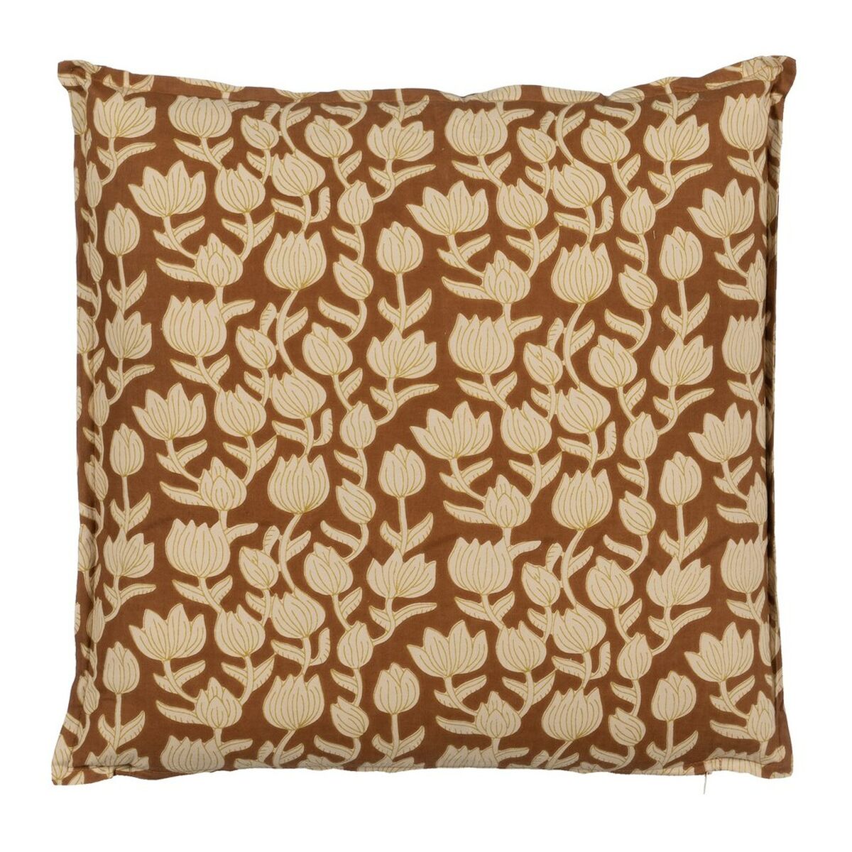 Tyyny Puuvilla Ruskea Beige 50 x 50 cm