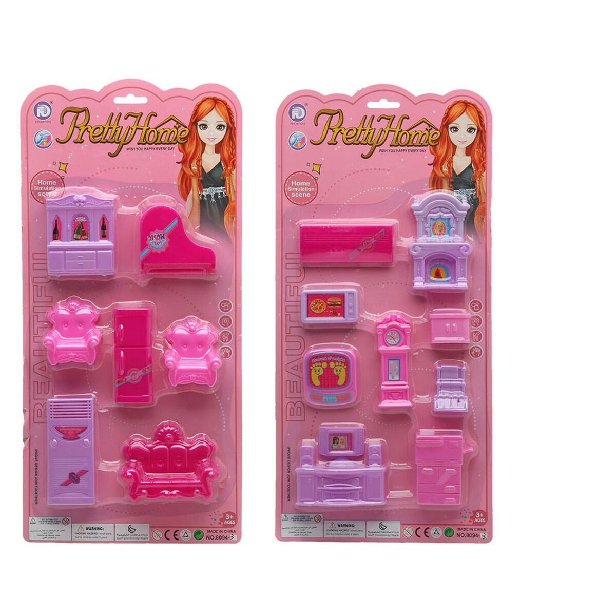 Nukkekodin tarvikkeet Pretty Home