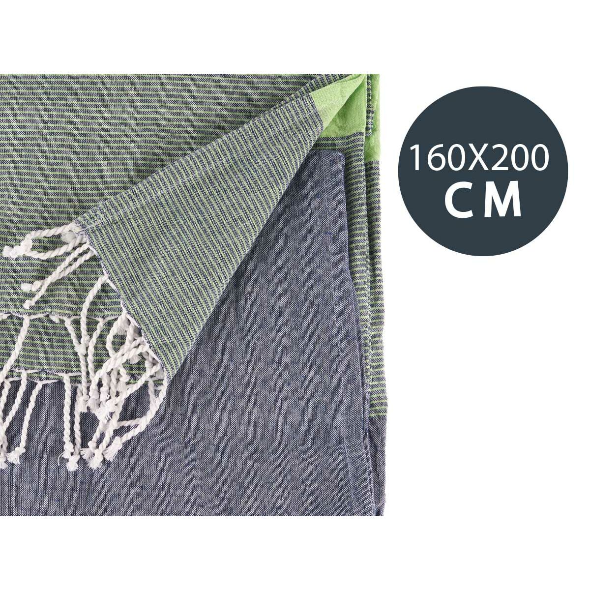 Monikäyttöinen käänne 160 x 200 cm Vihreä (12 osaa)