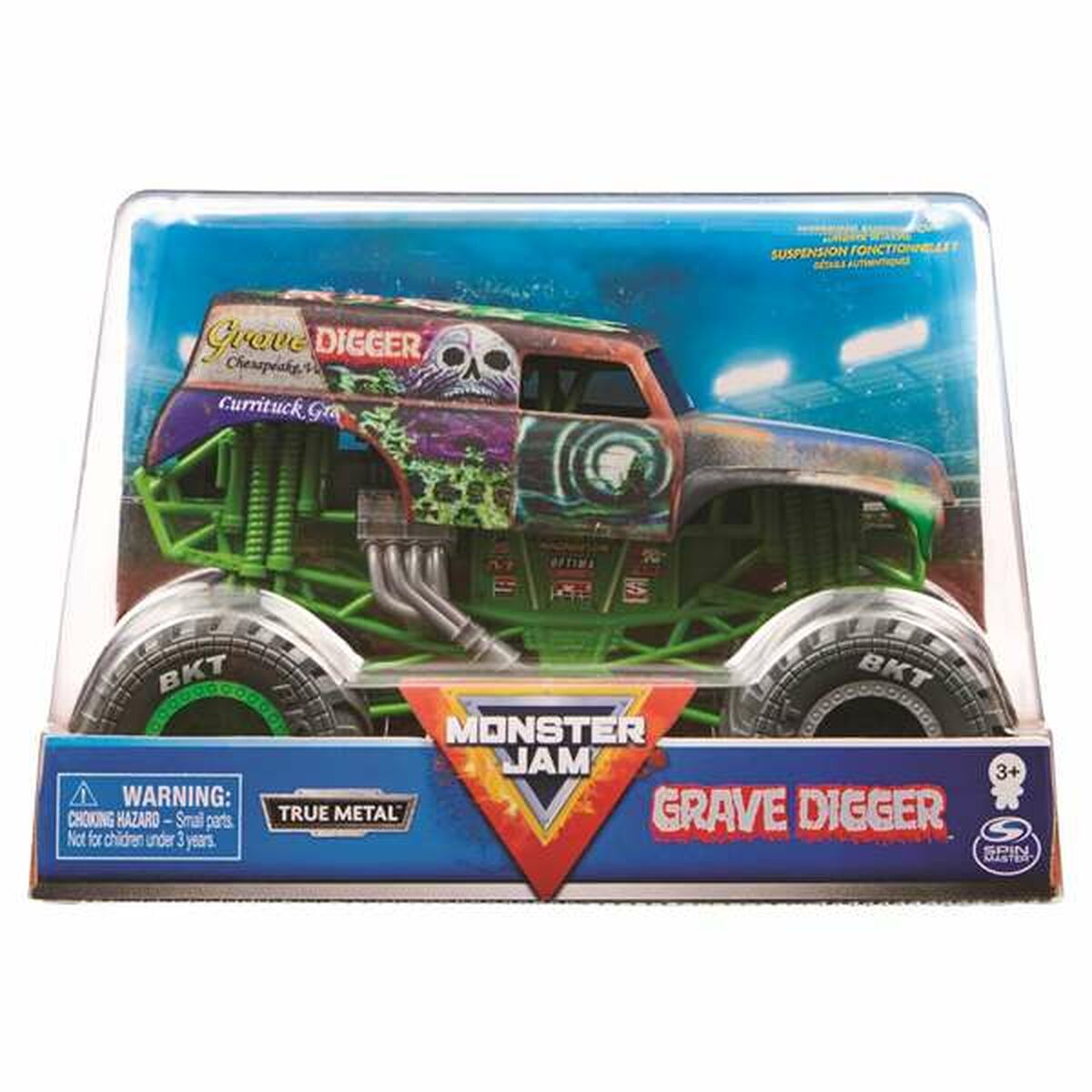 Leikkiajoneuvosarja Monster Jam 6056371 14,92 x 21,27 x 13,65 cm