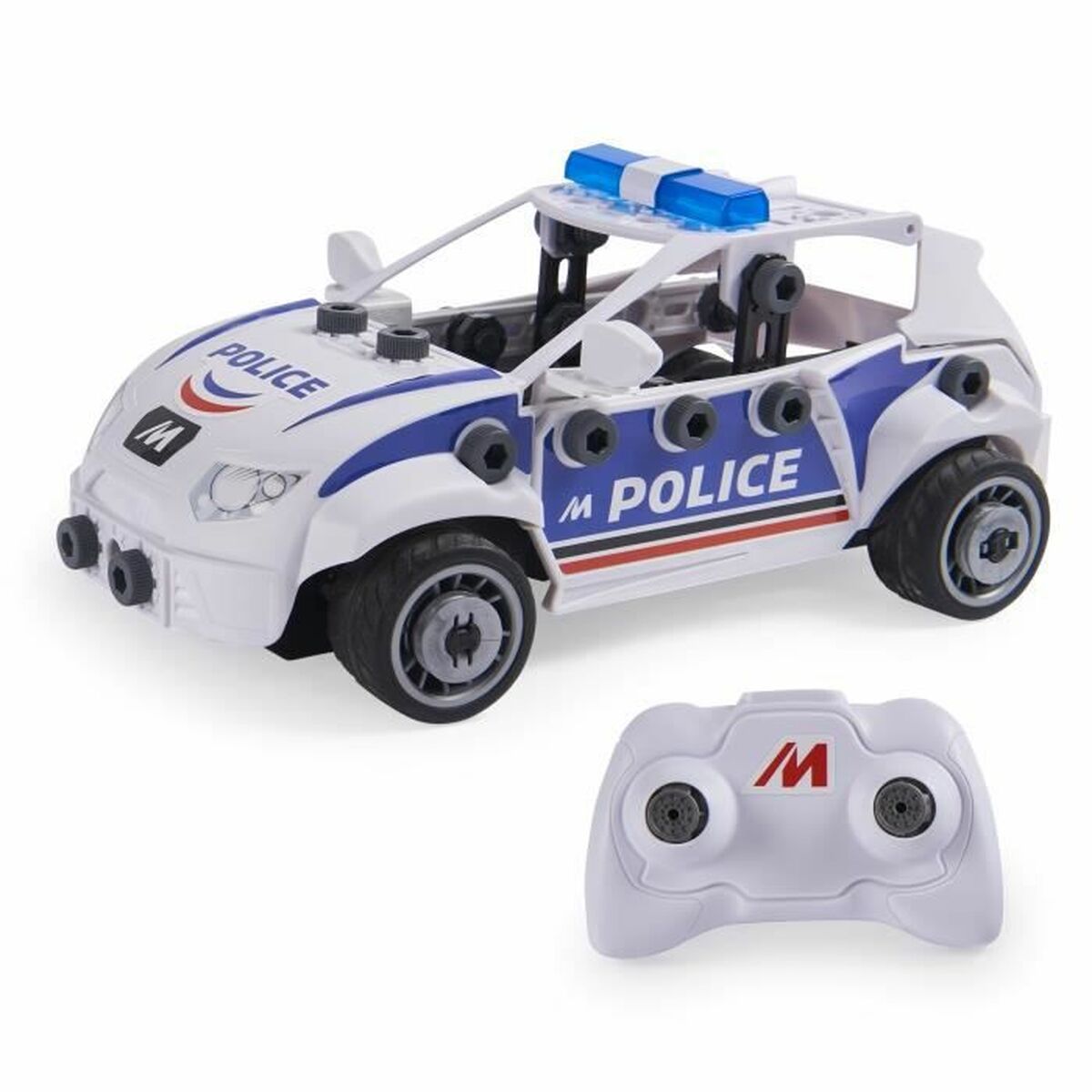Kauko-ohjattava  ajoneuvo Meccano Junior STEM Kauko-ohjattava  ajoneuvo Poliisiauto