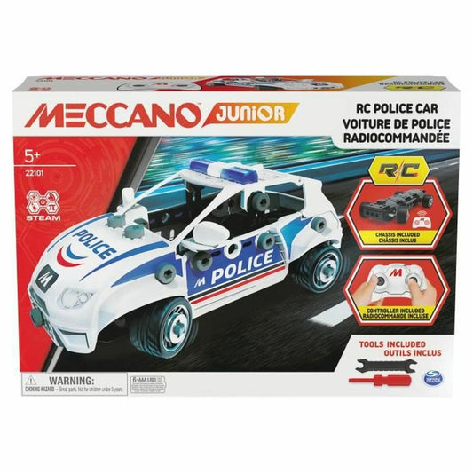 Kauko-ohjattava  ajoneuvo Meccano Junior STEM Kauko-ohjattava  ajoneuvo Poliisiauto