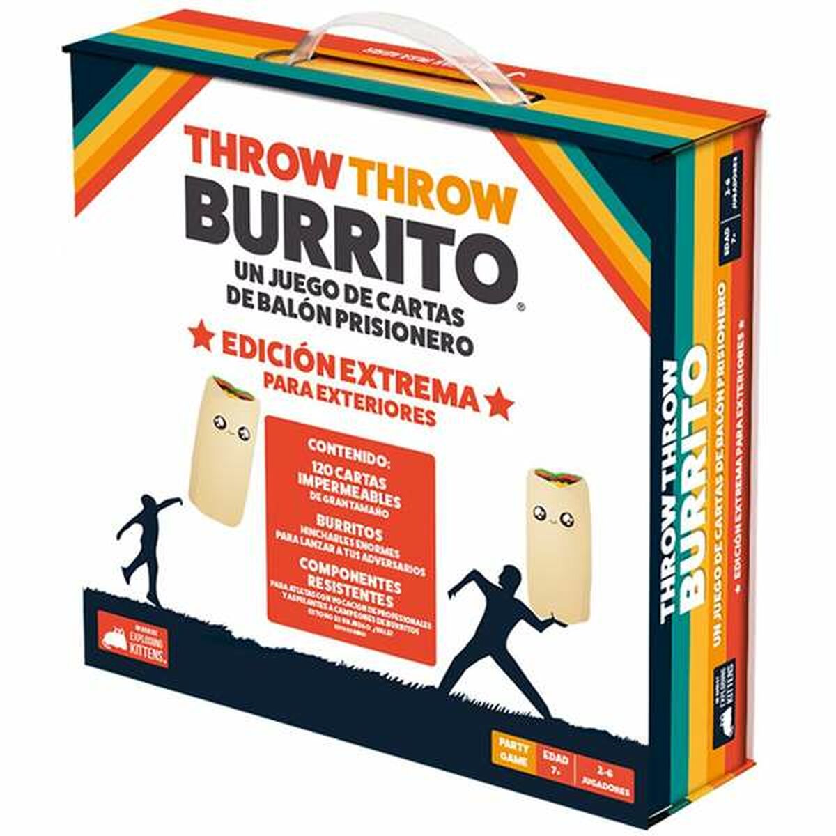 Lautapeli Asmodee Throw Throw Burrito Edición Extrema ES
