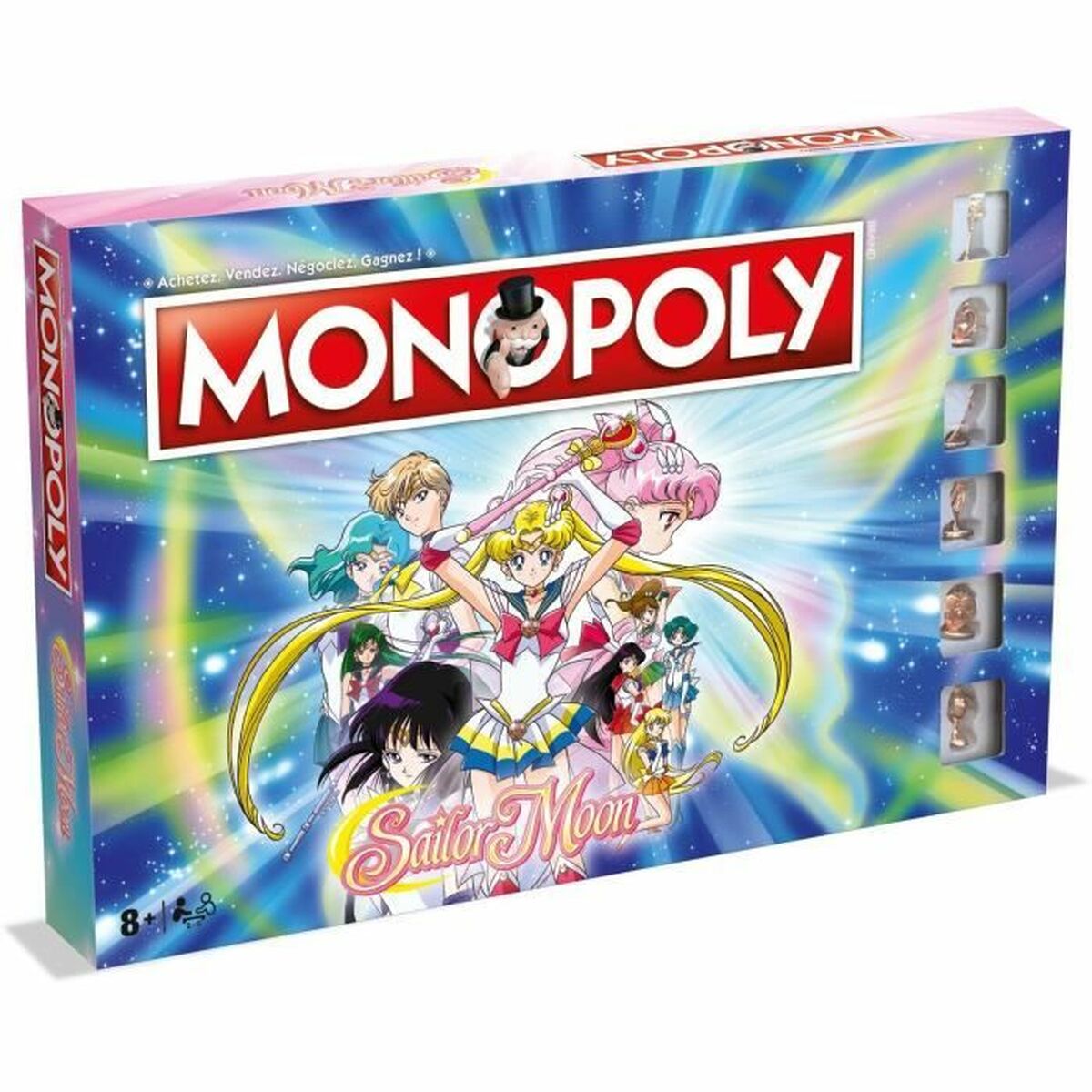 Lautapeli Monopoly Sailor Moon (Ranska)