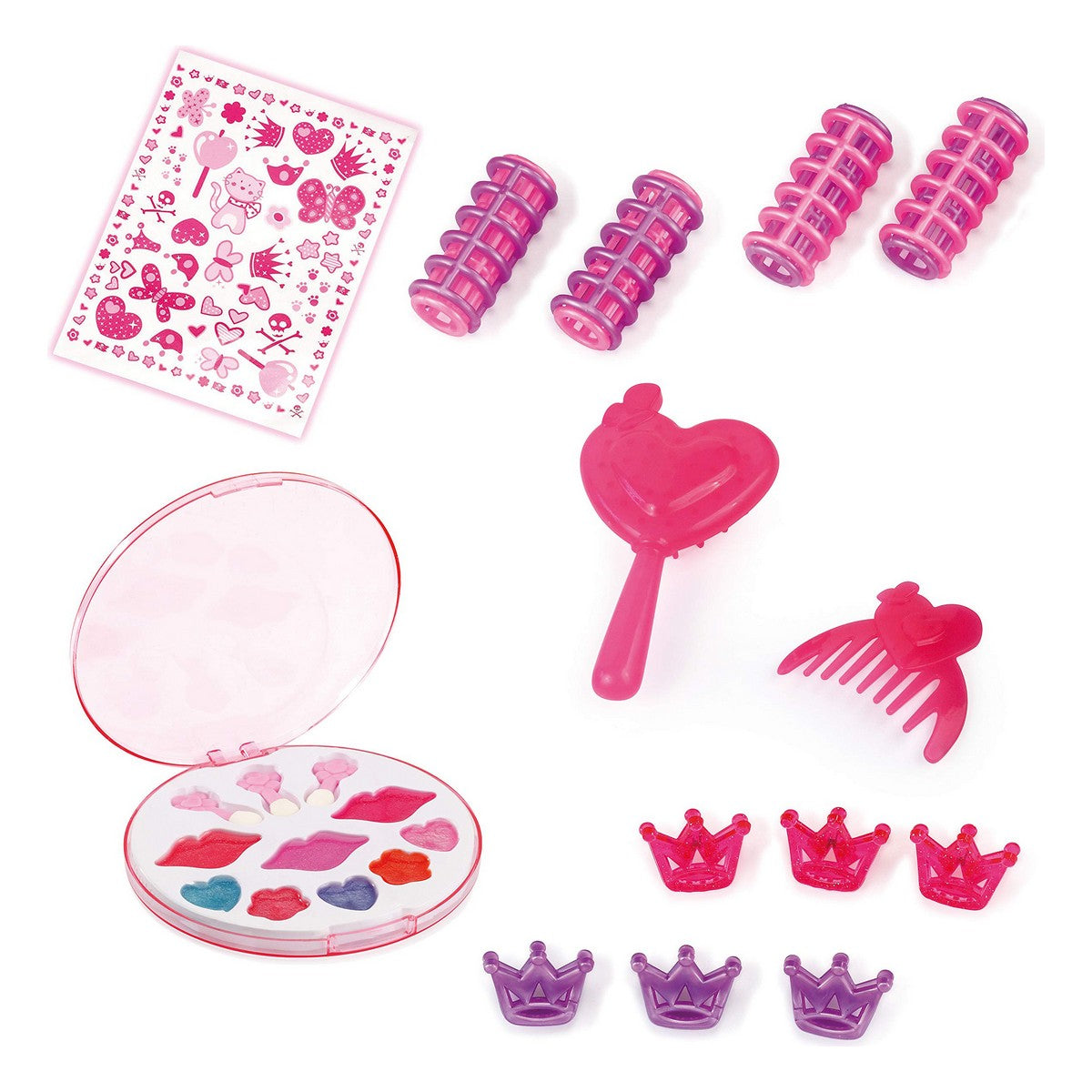 Povi Reig Charlene Super Model Hiusten muotoilu ja meikki Ruskea peruukki