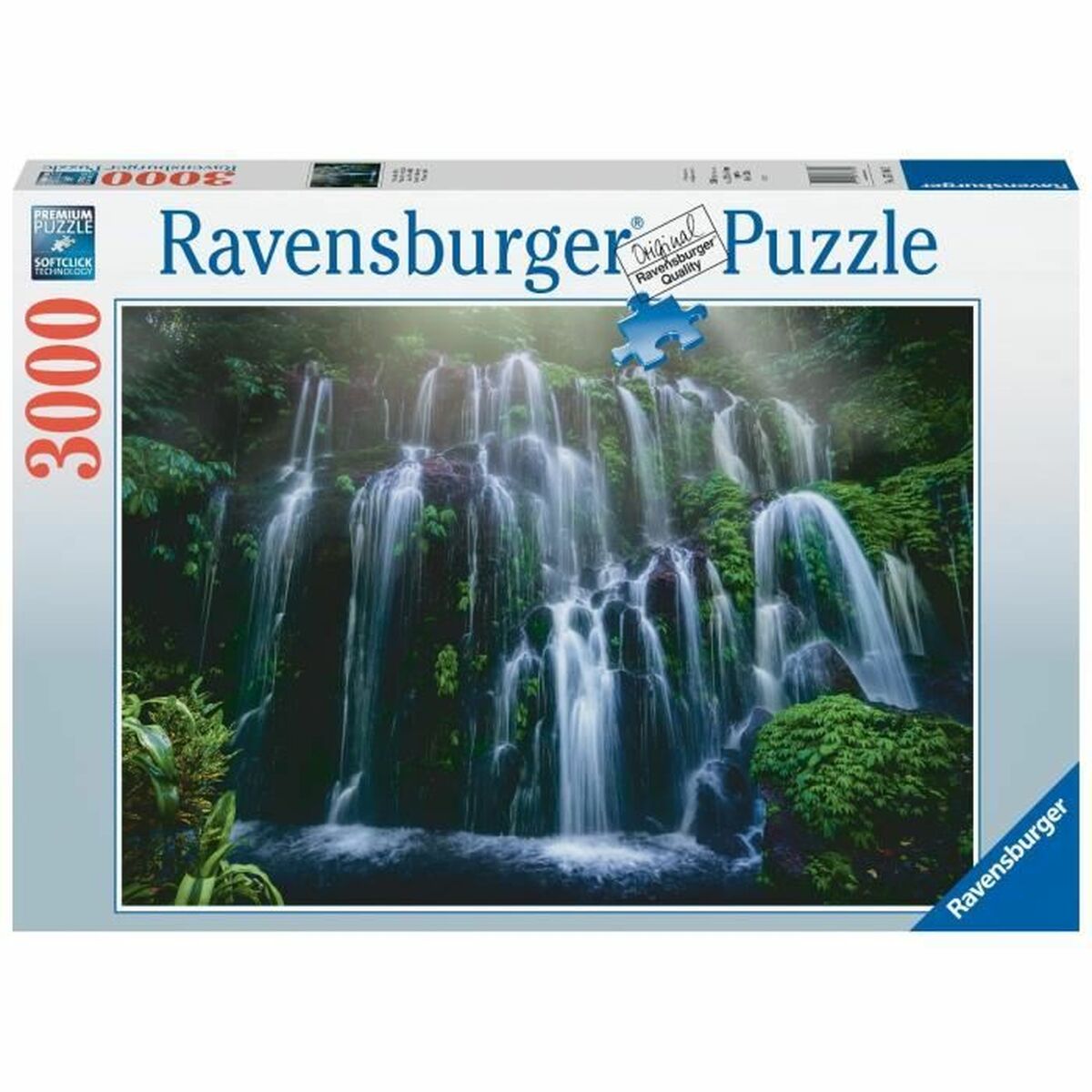 Palapeli Ravensburger Chutes d'eau, Bali  Paysage et nature 3000 Kappaletta