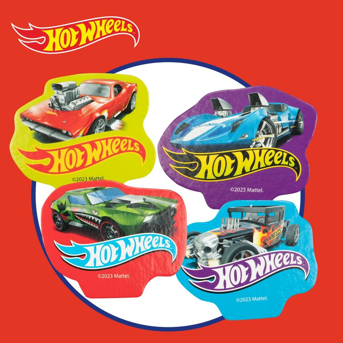Lautapeli Hot Wheels Speed Race Game (6 osaa)