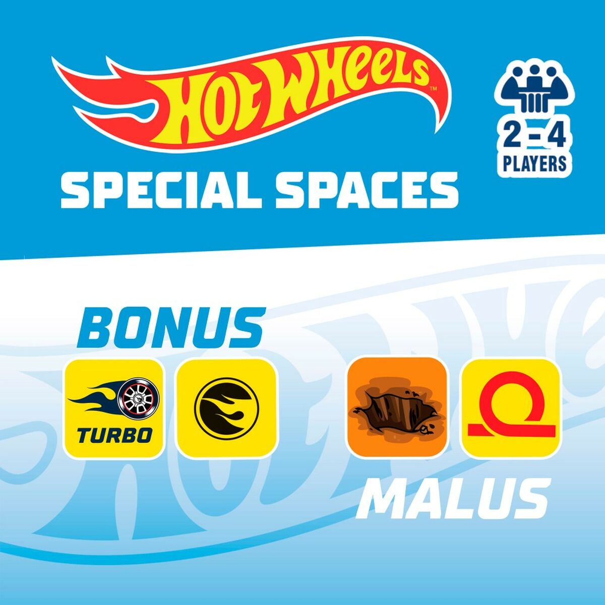 Lautapeli Hot Wheels Speed Race Game (6 osaa)