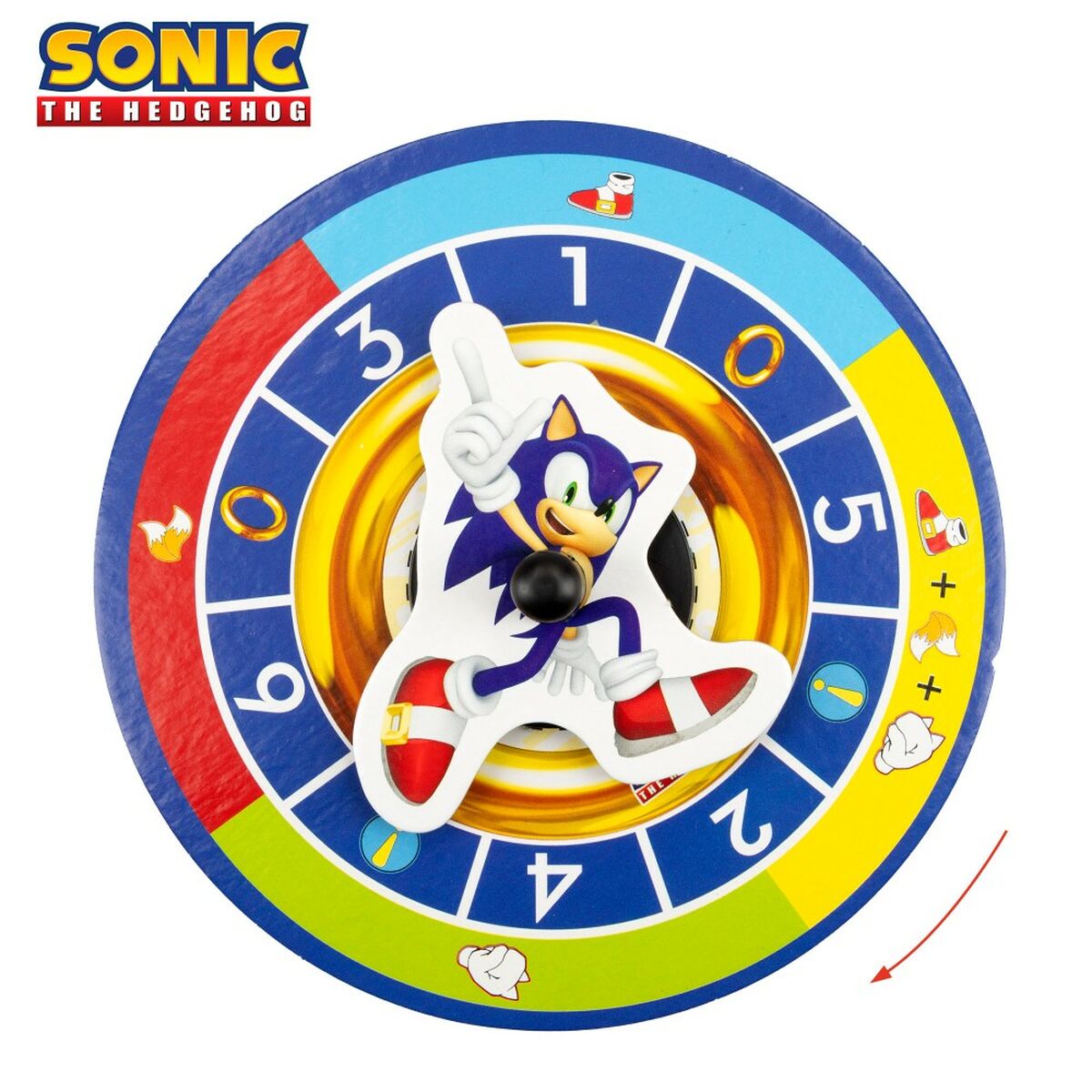 Lautapeli Sonic Chaos Control Game (6 osaa)