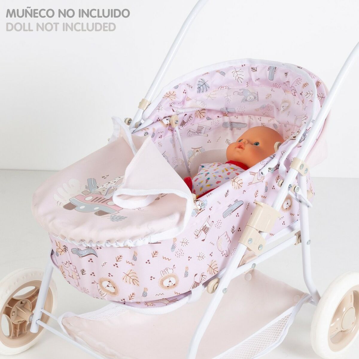 Nuken tuoli Colorbaby Safari 40 x 57 x 49 cm 4 osaa Convertible