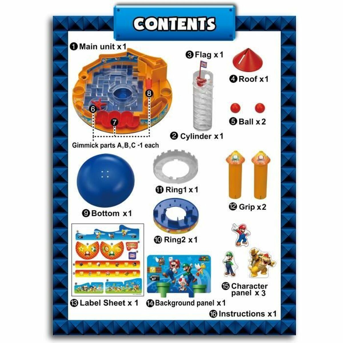 Lautapeli EPOCH D'ENFANCE Super Mario Casteland (FR)