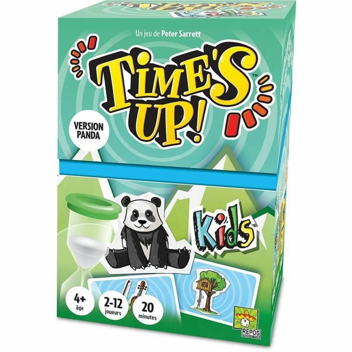 Kysymyksiä ja vastauksia -peli Asmodee Time's Up Kids Panda (FR)