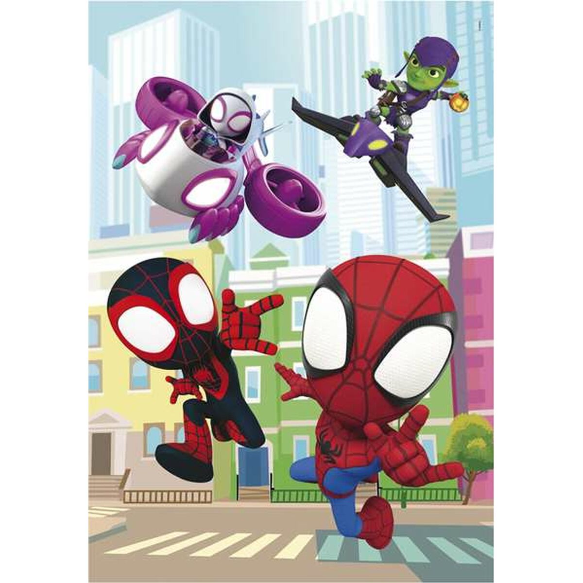 Lasten palapeli Spidey His Amazing Friends 60 Kappaletta Maxi
