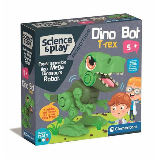 Rakennussetti Clementoni Dino Bot T-Rex 20 x 20 x 6 cm