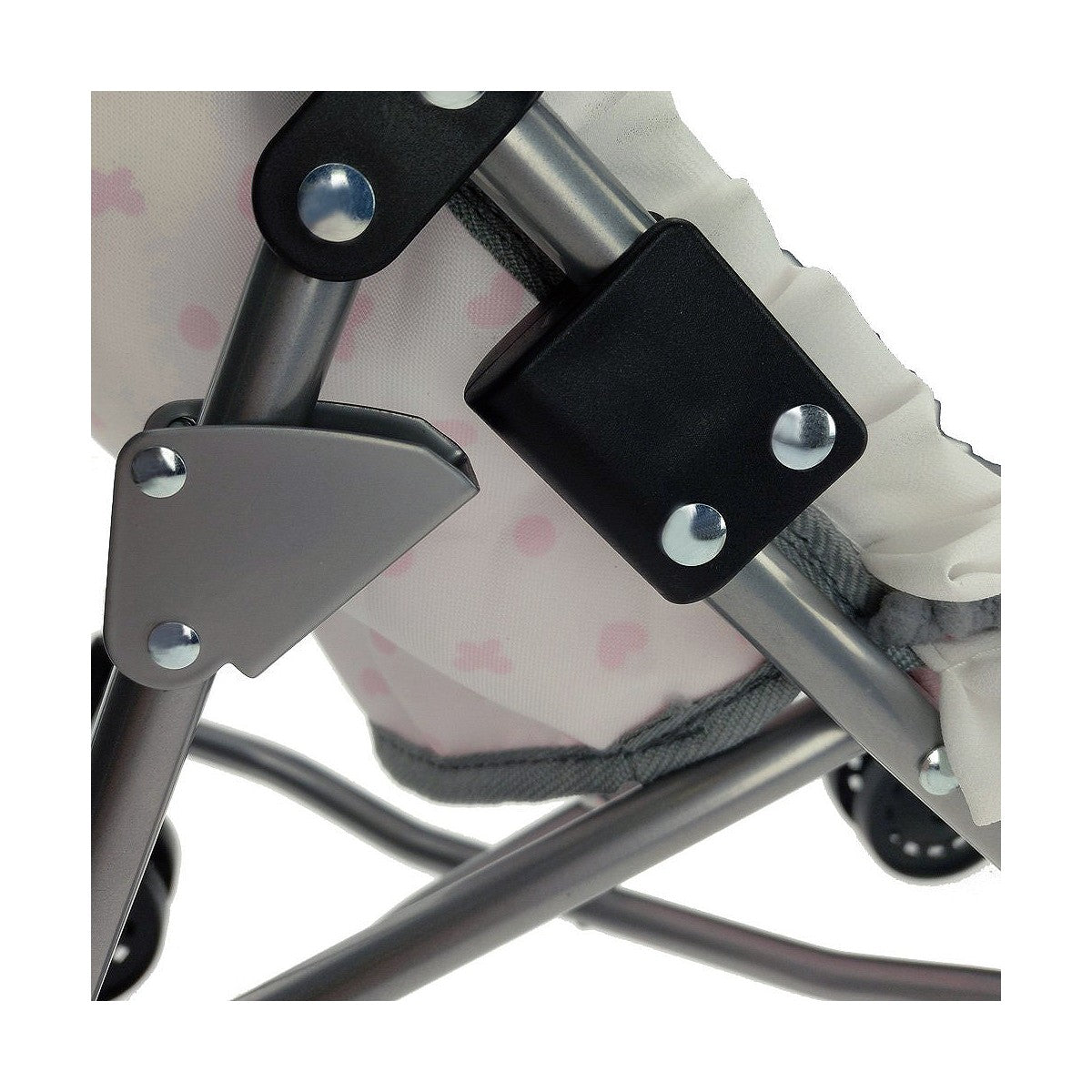 Nuken tuoli Reig Pinkki Sateenvarjot Valkoinen Pilkut