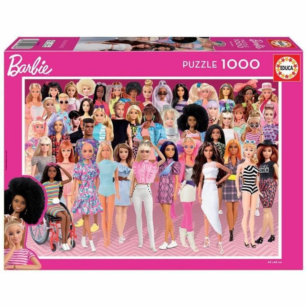 Palapeli Barbie 1000 Kappaletta