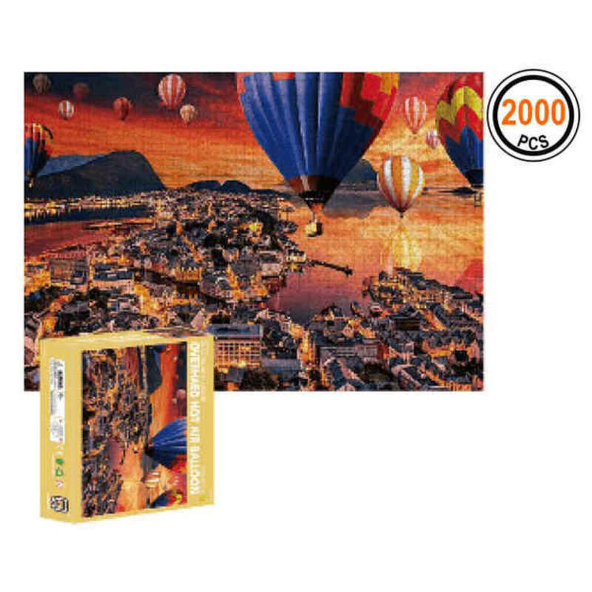 Palapeli Hot Air Balloon 2000 pcs