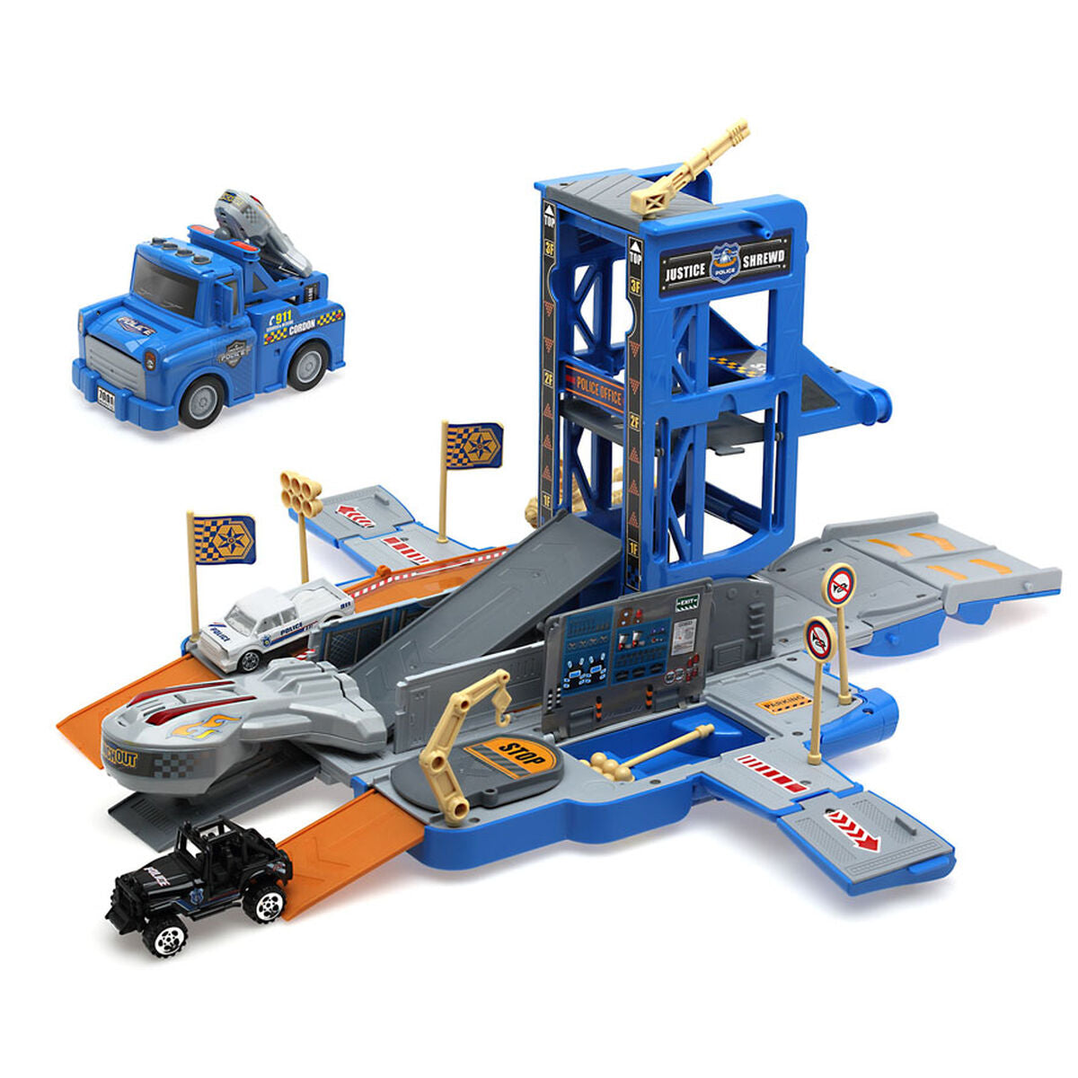 Rekka Rampilla Valo Auto Äänellä