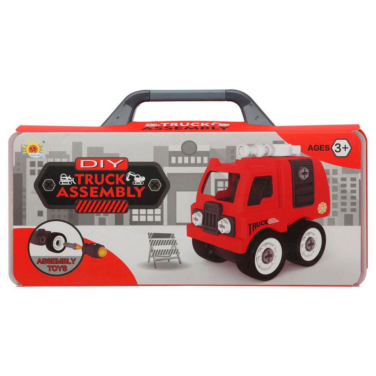 Kuorma-auto Truck Punainen