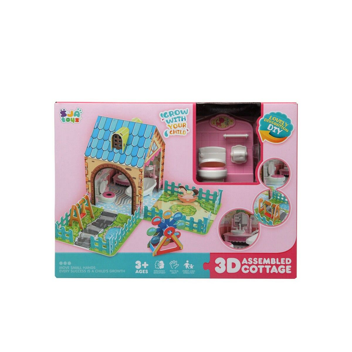 Nukkekodin tarvikkeet Bathroom