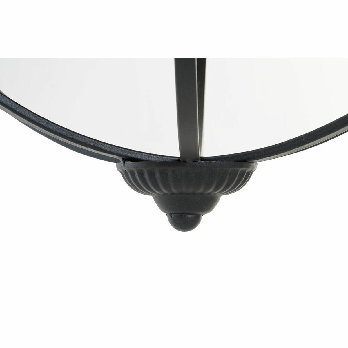 Kynttilänjalka DKD Home Decor Musta Metalli Kristalli (60 x 60 x 73 cm)