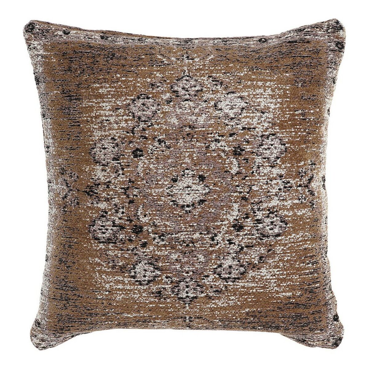 Tyyny DKD Home Decor 8424001832477 Musta Beige Vaaleanruskea Neliö Arabi 45 x 12 x 45 cm