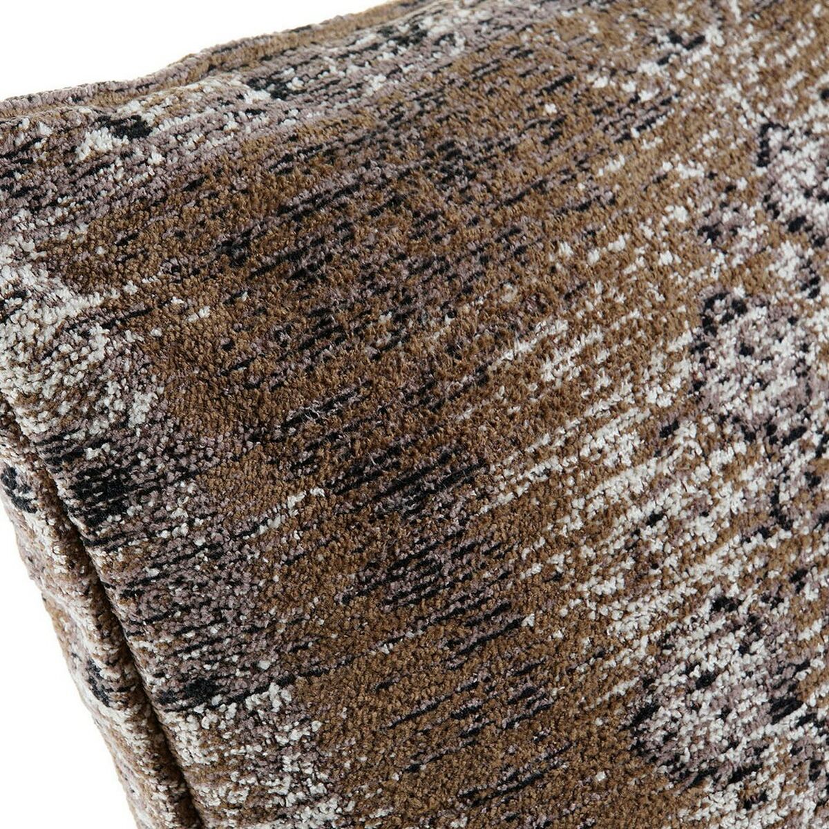 Tyyny DKD Home Decor 8424001832477 Musta Beige Vaaleanruskea Neliö Arabi 45 x 12 x 45 cm