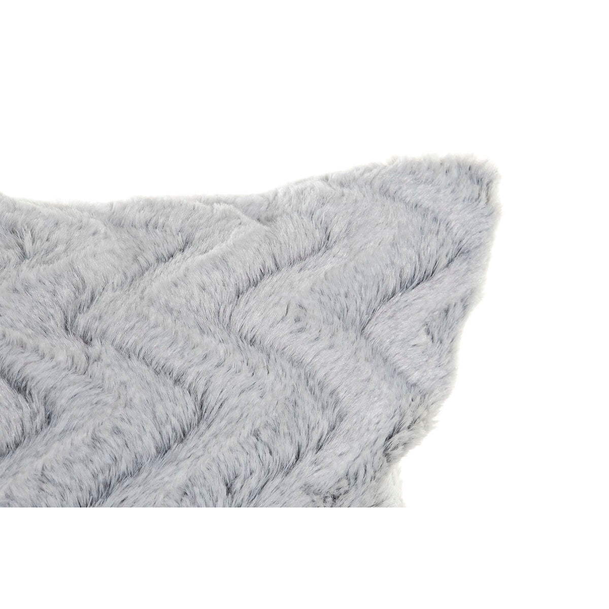 Tyyny DKD Home Decor Kaksivärinen Neliö Siksak Alpino 45 x 10 x 45 cm