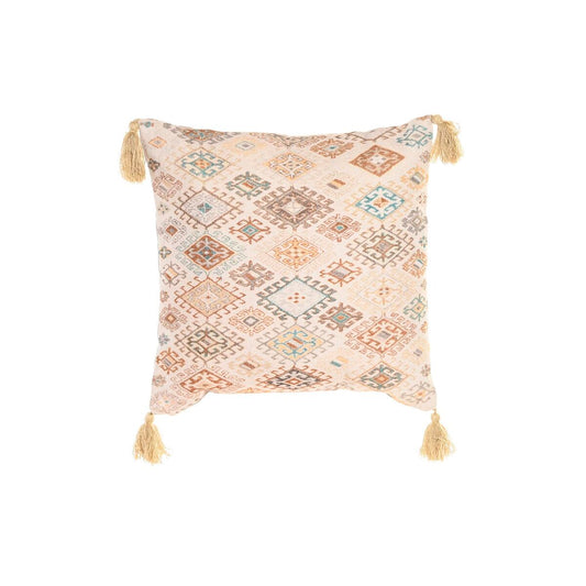 Tyyny DKD Home Decor Beige Neliö 40 x 15 x 40 cm