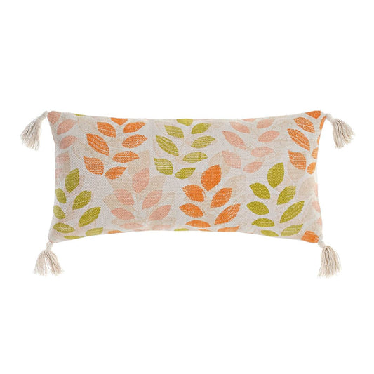 Tyyny DKD Home Decor 60 x 10 x 30 cm Beige Monivärinen Gėlės