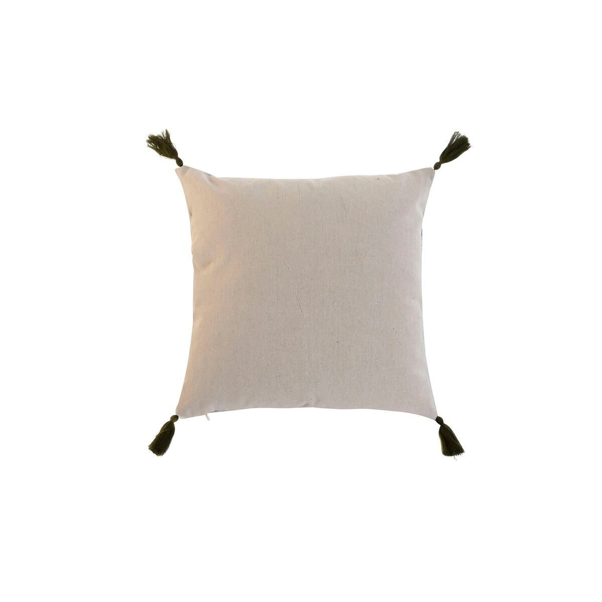 Tyyny Home ESPRIT Vihreä Beige Palmut Boho 45 x 5 x 45 cm