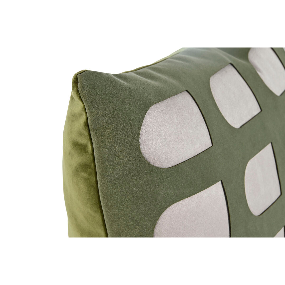 Tyyny Home ESPRIT Valkoinen Vihreä 45 x 10 x 45 cm