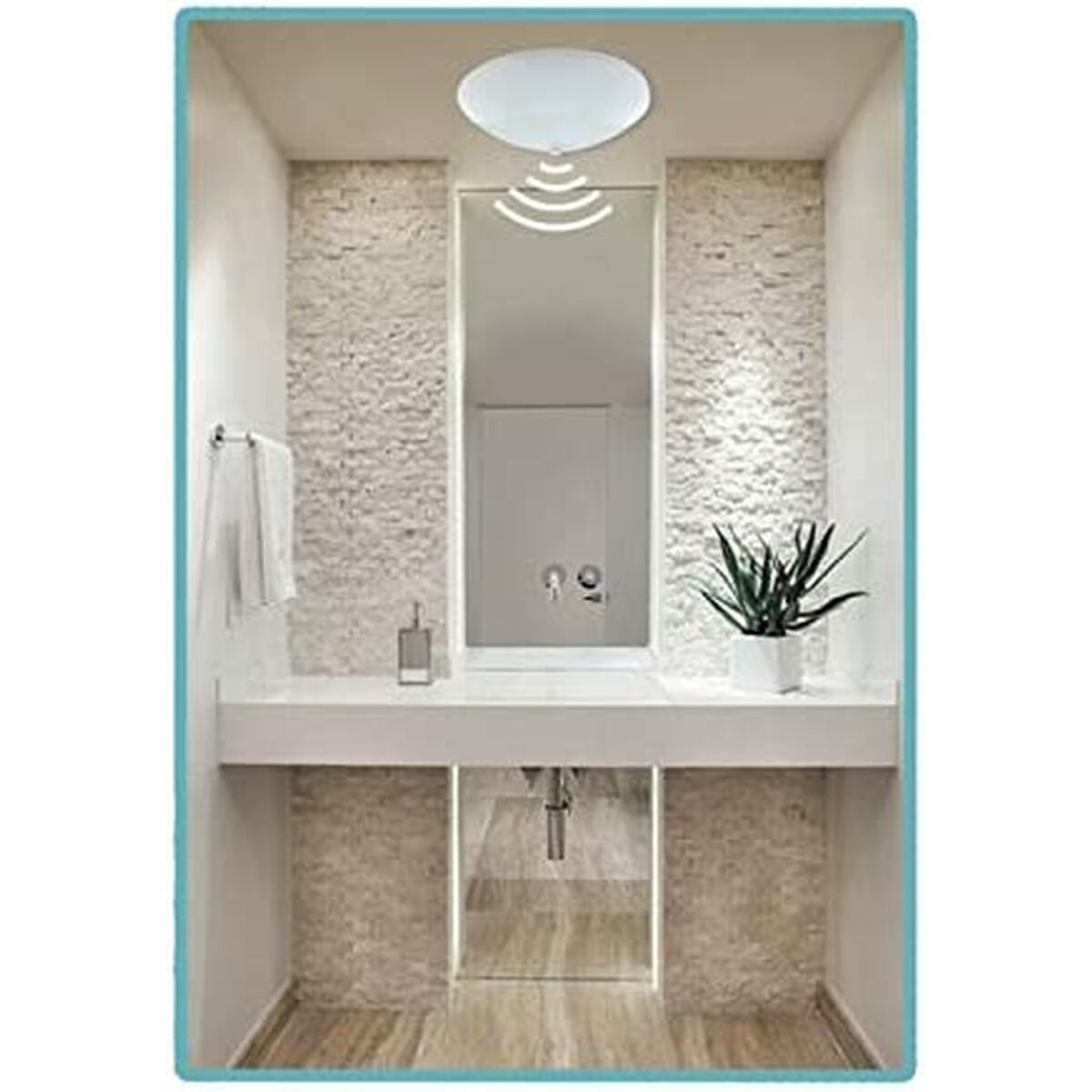 Upotettu LED-kattovalo EDM A E 16 W 1100 Lm (4000 K)