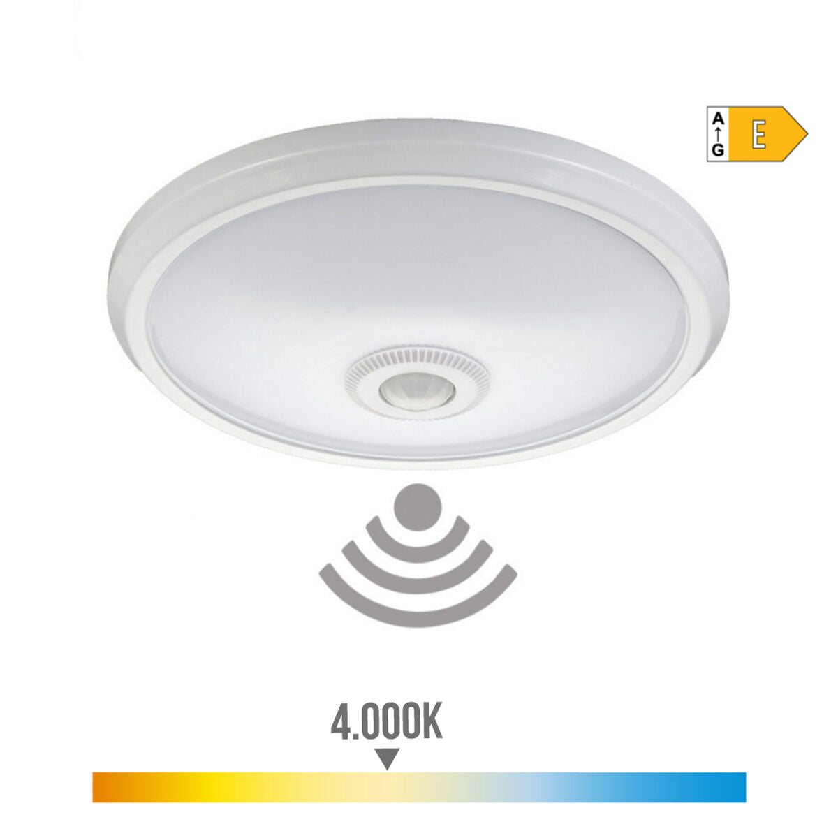 Upotettu LED-kattovalo EDM A E 16 W 1100 Lm (4000 K)