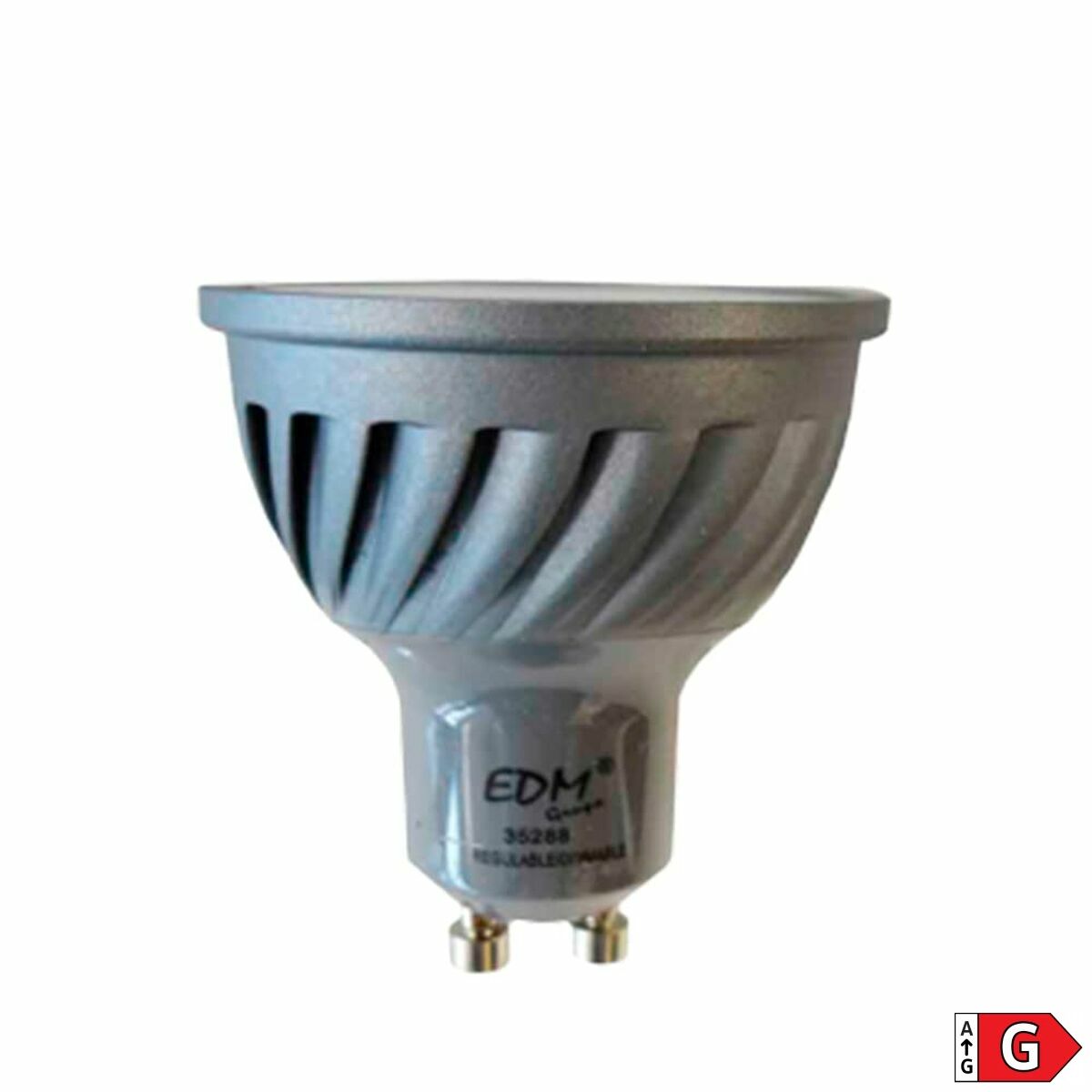 LED-lamppu EDM 35288 6 W 480 Lm 6400K GU10 G (6400K)