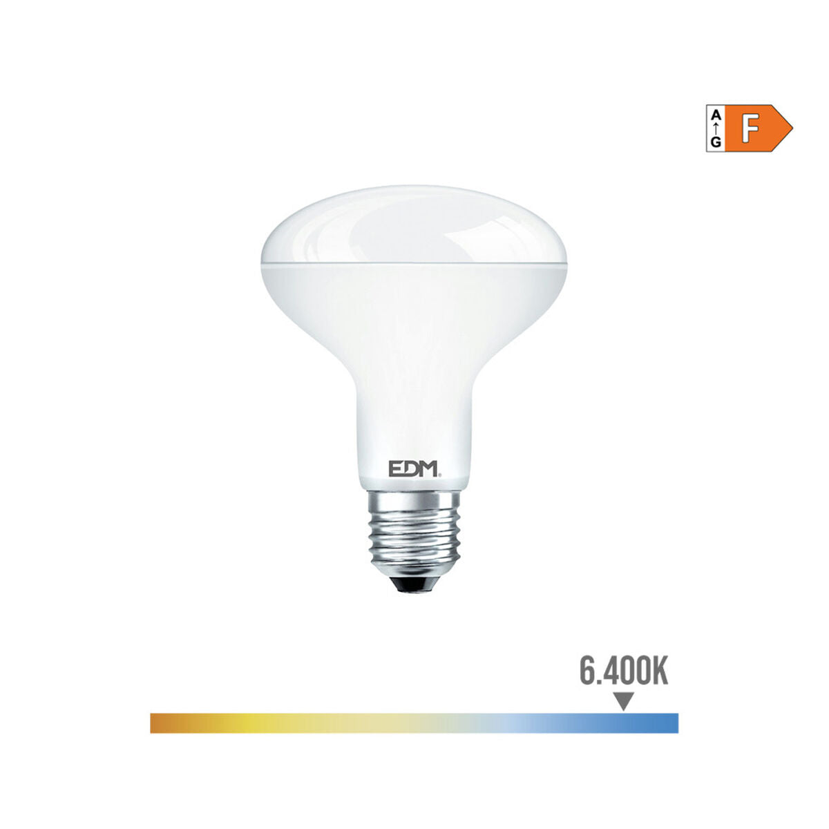 LED-lamppu EDM 12W E27 F 1055 lm (6400K)