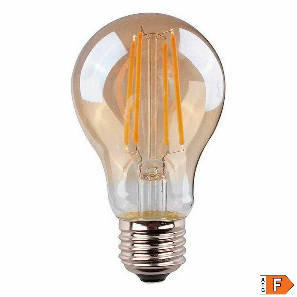 LED-lamppu EDM 6 x 10,6 cm E27 6 W 500 lm F (2000 K)