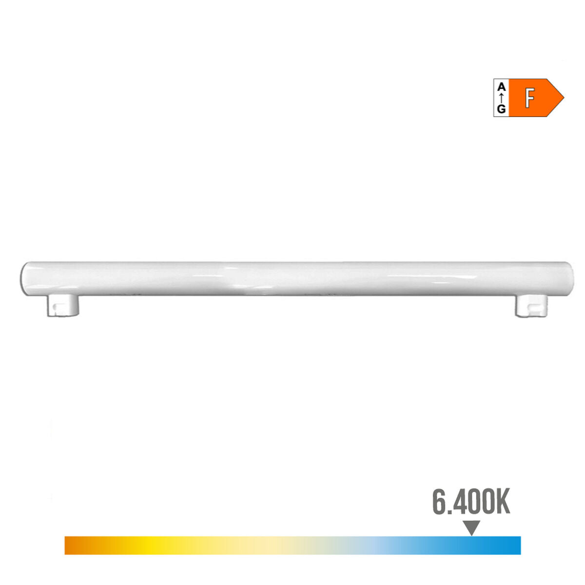 LED-putki EDM Linestra S14S F 9 W 700 lm Ø 3 x 50 cm (6400 K)