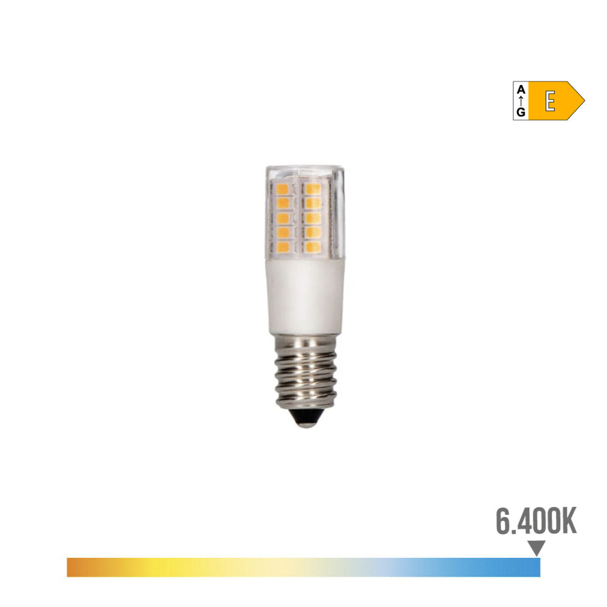 LED-lamppu EDM Putkimainen Valkoinen E 5,5 W E14 700 lm Ø 1,8 x 5,7 cm (6400 K)