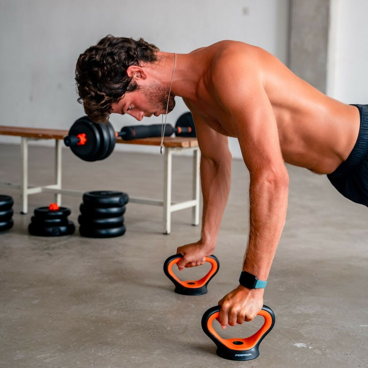 Kahvakuula- ja käsipainosetti Xiaomi FED Monivärinen