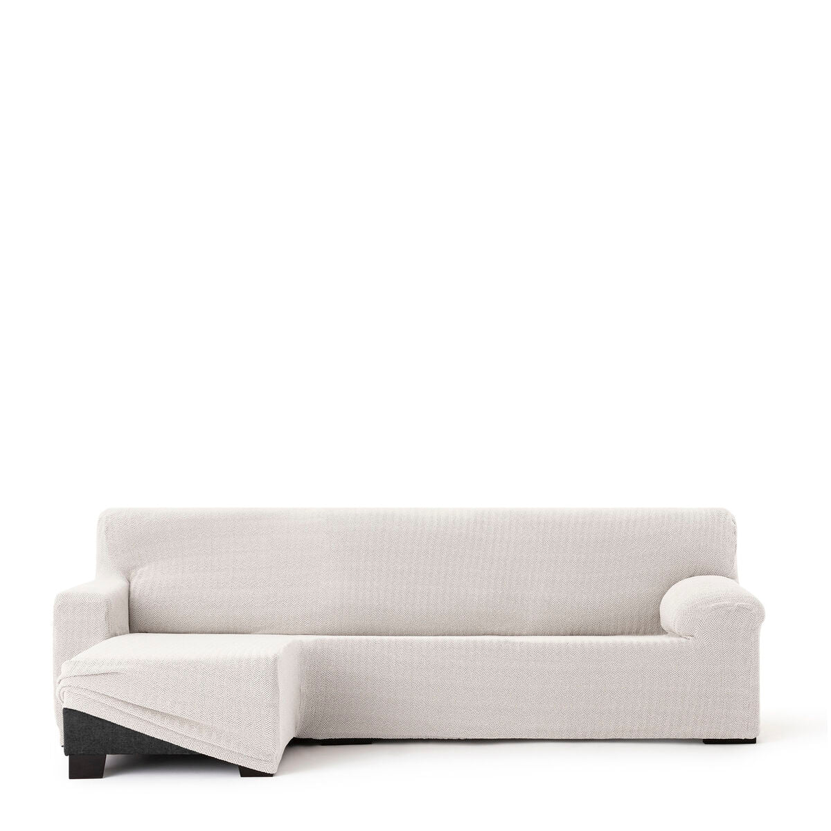 Sohvapöydän päällinen, jossa on lyhyt vasen käsivarsi Eysa JAZ Valkoinen 120 x 120 x 360 cm