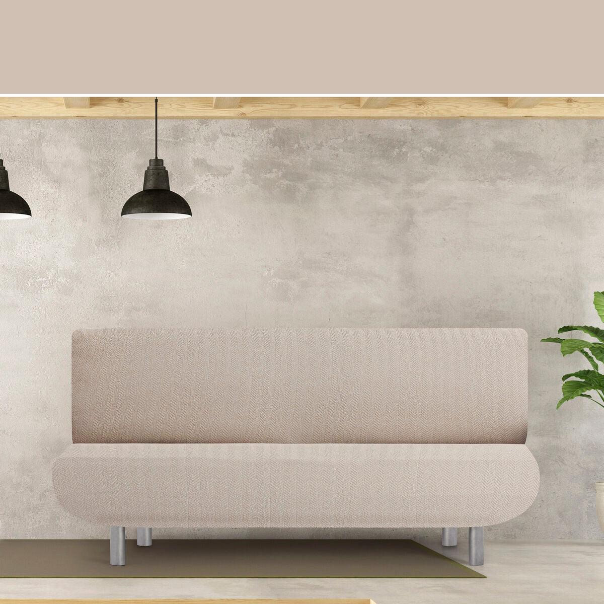 Sohvanpäällys Eysa JAZ Beige 160 x 100 x 230 cm